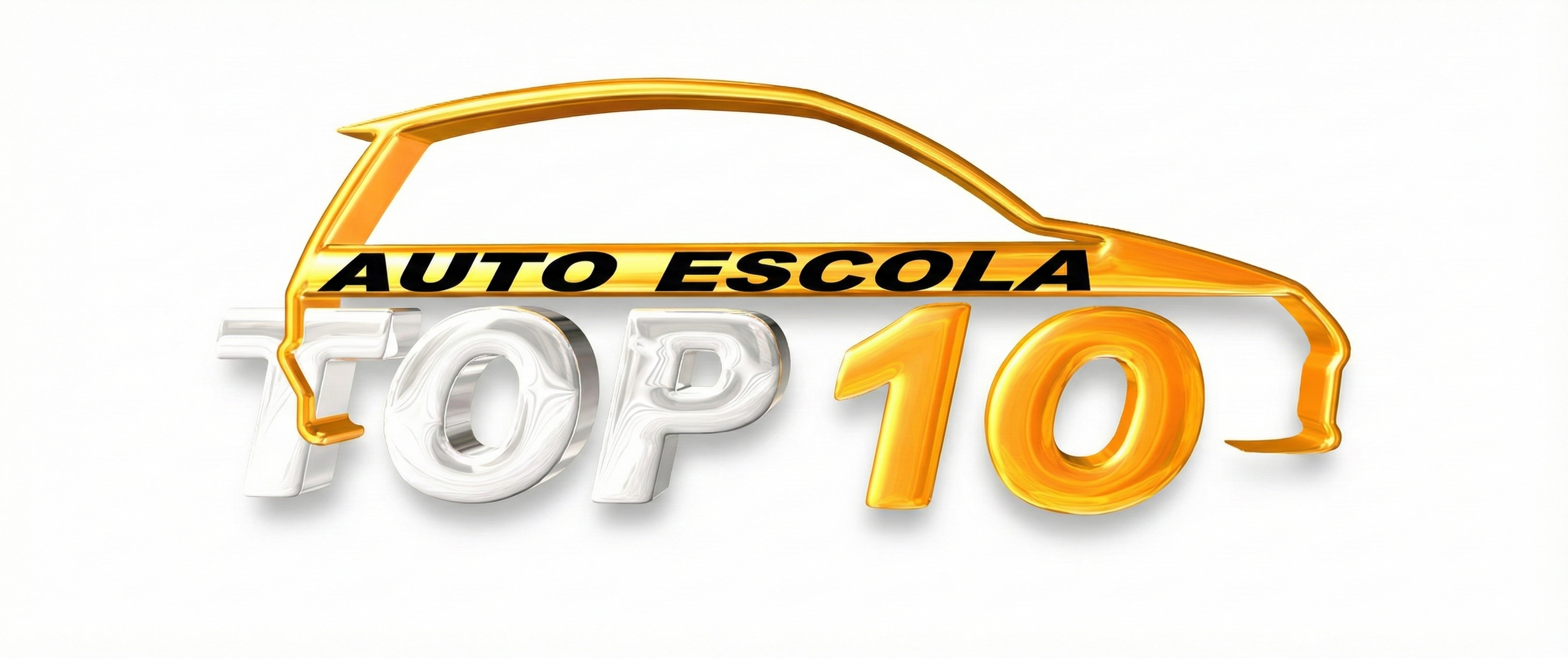 Logo Auto Escola Top 10